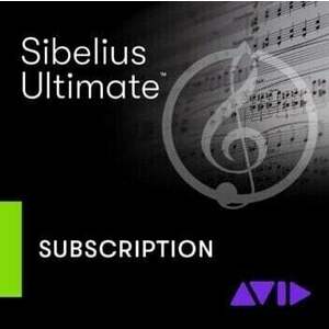 AVID Sibelius Ultimate 1Y Subscription (Produs digital) imagine