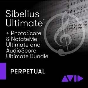 AVID Sibelius Ultimate Perpetual AudioScore PhotoScore NotateMe (Produs digital) imagine