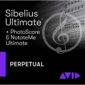 AVID Sibelius Ultimate Perpetual PhotoScore NotateMe (Produs digital) imagine