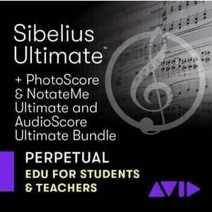 AVID Sibelius Ultimate Perpetual PhotoScore AudioScore NotateMe - EDU (Produs digital) imagine