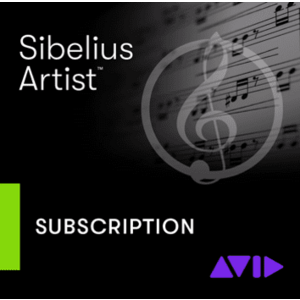 AVID Sibelius 1Y Subscription (Produs digital) imagine