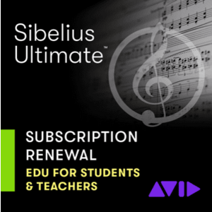 AVID Sibelius Ultimate 1Y Subscription - EDU (Renewal) (Produs digital) imagine