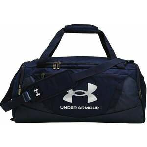 Under Armour UA Undeniable 5.0 Small Duffle Bag Midnight Navy/Metallic Silver 40 L Sport Bag imagine