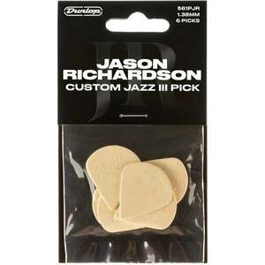 Dunlop Jason Richardson Custom Jazz III 6 pack Pană imagine