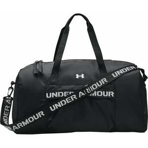 Under Armour Women's UA Favorite Duffle Bag Black/White 30 L Sport Bag imagine