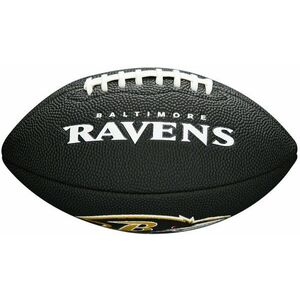 Wilson NFL Soft Touch Mini Football Baltimore Ravens Black Fotbal american imagine