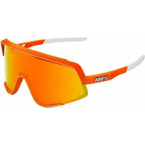 100% Glendale Soft Tact Neon Orange/HiPER Red Multilayer Mirror Lens Ochelari ciclism imagine
