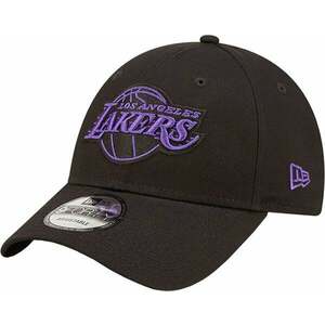 Los Angeles Lakers 9Forty NBA Neon Outline Negru/Mov UNI Șapcă imagine