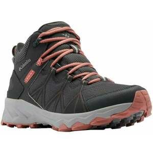 Columbia Women's Peakfreak II Mid OutDry Shoe Dark Grey/Dark Coral 39 Pantofi trekking de dama imagine