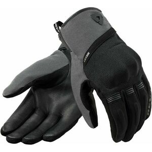 Rev'it! Gloves Mosca 2 H2O Black/Grey 3XL Mănuși de motocicletă imagine