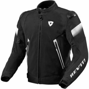 Rev'it! Jacket Control Air H2O Black/White XL Geacă textilă imagine