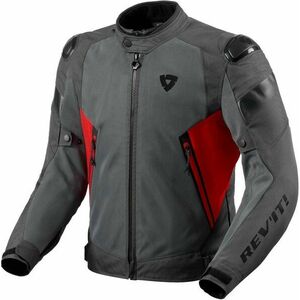 Rev'it! Jacket Control Air H2O Grey/Red L Geacă textilă imagine