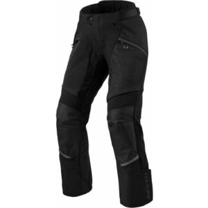 Rev'it! Pants Tornado 4 H2O Black 3XL Standard Pantaloni textile imagine