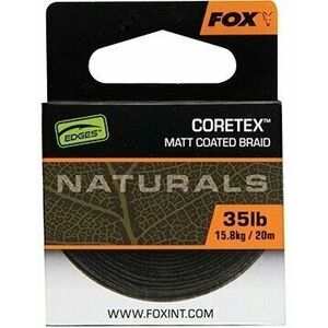 Fox Fishing Edges Naturals Coretex 35 lbs-15, 8 kg 20 m imagine