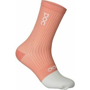 POC Flair Sock Mid Rock Salt/Hydrogen White S Șosete ciclism imagine