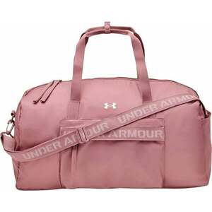 Under Armour Women's UA Favorite Duffle Bag Pink Elixir/White 30 L Sport Bag imagine