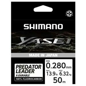 Shimano Fishing Yasei Predator Fluorocarbon Clear 0, 28 mm 6, 32 kg 50 m Linie imagine