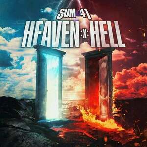 Sum 41 - Heaven : X: Hell (Black & Red with Blue Splattered Coloured) (Indie) (2 LP) imagine