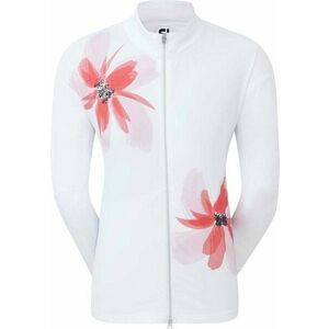 Footjoy Lightweight Woven Jacket White/Pink M imagine