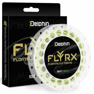 Delphin FLYRX Yellow WF7-F 100'' Linie împletită imagine