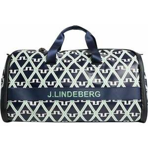 J.Lindeberg Garment Printed Duffel Bag JL Navy imagine