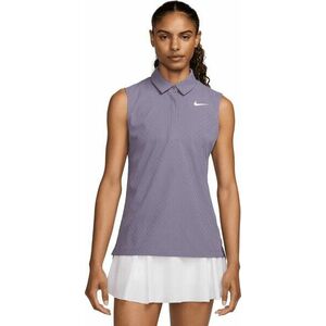 Nike Dri-Fit ADV Tour Womens Sleevless Polo Daybreak/White L imagine