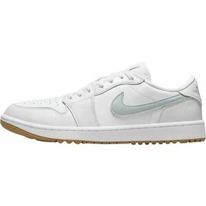 Nike Air Jordan 1 Low G Golf Shoes White/Gum Medium Brown/Pure Platinum 42, 5 imagine