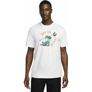 Nike Golf Mens T-Shirt Alb 2XL imagine