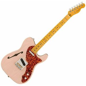Fender FSR American Professional II Telecaster Thinline MN Transparent Shell Pink imagine