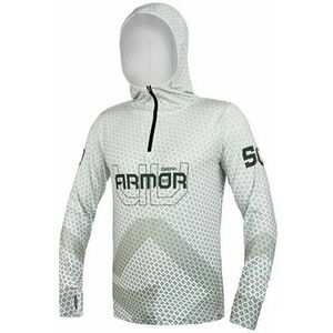 Delphin Tricou Hooded Sweatshirt UV ARMOR 50+ Neon M imagine