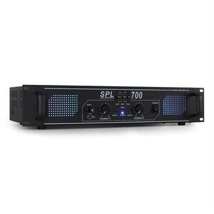 Skytec SPL700 DJ / PA amplificator 2000W egalizator cu LED imagine