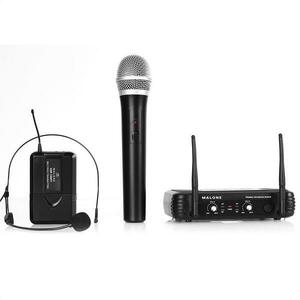 Malone Microfon fără fir set UHF - 250 Duo 2 canale imagine