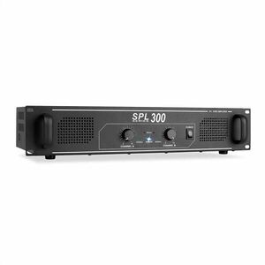 Skytec SPL 300 DJ PA audioamplificator 300W cu LED-uri imagine