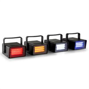 Beamz Mini, set de patru lumini LED stroboscopice în RGBW imagine