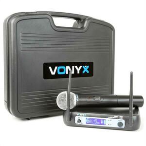 Vonyx WM511, sistem de transmisie VHF cu 1 canal, inclusiv geantă de transport imagine