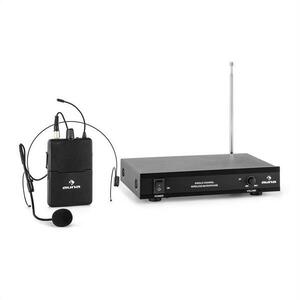 Auna Pro VHF-1-HS-1, set de microfon VHF cu un canal, cască microfon, 50M imagine