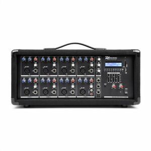 Power Dynamics PDM-C805A, mixer muzical cu 8 canale, 800 W, usb și sd slot imagine
