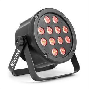 Beamz SlimPar 35, reflector cu LED-uri Spotlight 12x 3W, LED-uri 3în1, RGB, DMX / Standalone, negru imagine
