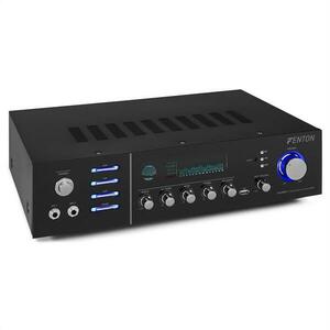Fenton AV320BT, amplificator stereo HiFi, 200 W RMS, (2 x 100 W la 8 Ohm), BT / USB / AUX imagine