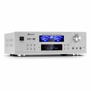 Auna AMP 5100 BT, amplificator stereo, 2 x 120 W + 3 x 50 W RMS, BT imagine