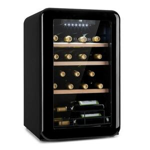 Klarstein Vinetage 19 Uno, frigider pentru vinuri, 70 l, 4 - 22 °C, design retro imagine