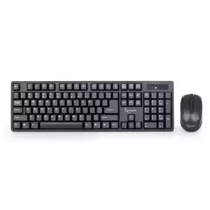 Kit Tastatura & Mouse Gembird Wireless KBS-W-01 US Layout Black imagine
