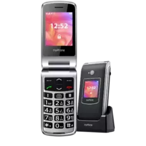 Telefon Mobil MyPhone Rumba 2 Single SIM Black/Silver imagine