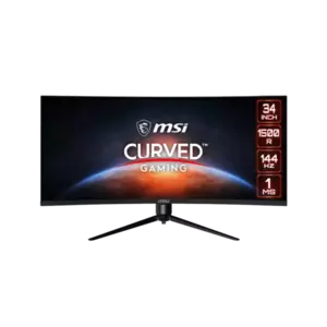 Monitor LED MSI Optix MAG342CQR 34" Curbat UWQHD 144Hz 1ms Black imagine