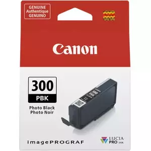 Cartus Inkjet Canon PFI-300PBK 14.4ml Photo Black imagine