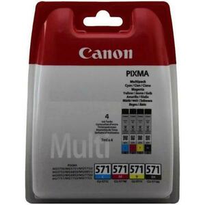Set cartuse cerneala Canon CLI-571MULTI Multipack (Cyan+Magenta+Yellow+Black) imagine