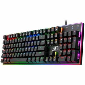 Tastatura Gaming Mecanica Redragon Ratri, iluminare RGB (Negru) imagine