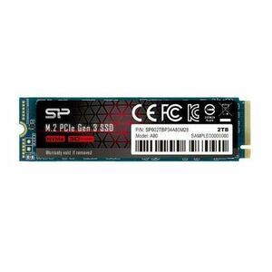 SSD Silicon Power P34A80, 512GB, M.2 PCIe Gen3 x4 NVMe imagine