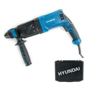 Ciocan rotopercutor Hyundai HY-BH 2-26, 3.2 J, 5700 Percutii/min, 800 W (Negru/Albastru) imagine
