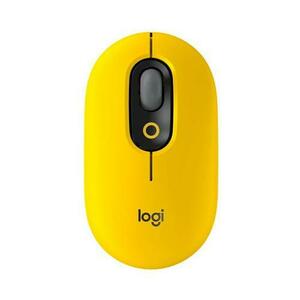 Mouse Wireless Logitech POP, Bluetooth, 4000 dpi (Galben) imagine